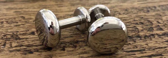 Cufflinks Polished stainless steel